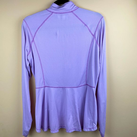 LIJA Lilac Athleisure Half-Zip Workout Top M - Picture 11 of 11